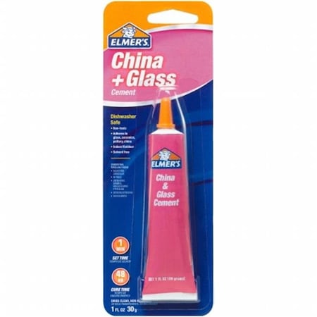 Elmers Elmers/X-Acto E1012 Elmer's China & Glass Cement-1 Ounce E1012